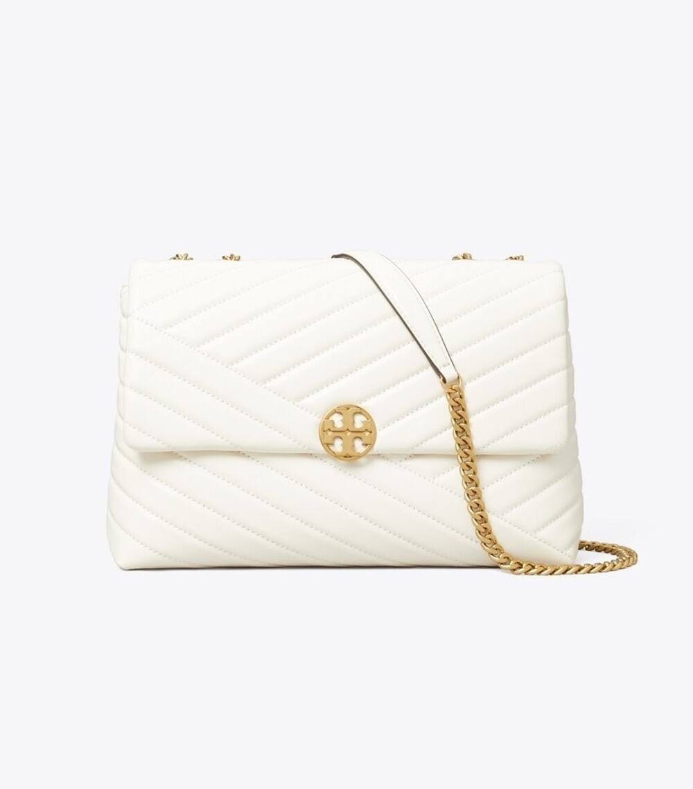NEW‼️Tory Burch Willa Chevron Large Shoulder Bag 187337 $625